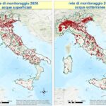 Figura Rete di monitoraggio nel 2020