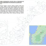 Area di produzione del Bergamotto di Reggio Calabria IGP