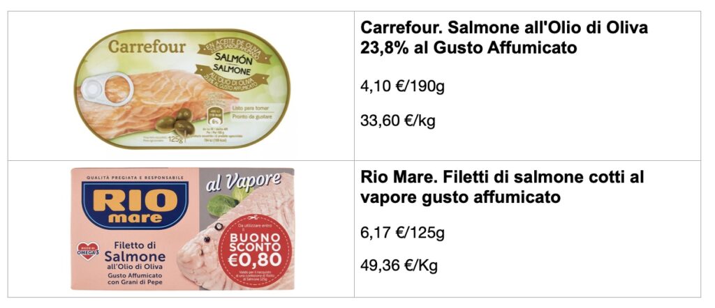 AROMI DI AFFUMICATURA GENOTOSSICI NEL SALMONE